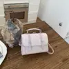 Bolso Cruzado de Dibujos Animados Estilo Coreano Transfronterizo para Niñas, Nuevo Tendencia Primavera 2026 Estilo Universitario de Nicho Bolso Cuadrado Pequeño Versátil