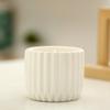 Portavelas de cerámica nórdico moderno y sencillo, creativo, para aromaterapia, recipiente de cera de soja, taza vacía, decoración decorativa para el hogar