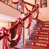 Decoración de boda pasamanos de escalera diseño sala de bodas flor de tirón creativa cinta pegatina de escalón de boda suministros de boda