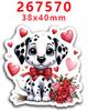 2023 nuevo parche de resina acrílica lazo adorables pegatinas decorativas refrigerador PR267332