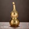 Decoración Colgante de Calabaza de Latón Adorno Metálico Artesanías Arte en Hierro Regalo Festivo