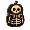 2026 Nueva Decoración Retro de Halloween Pequeñas Figuras de Madera Adornos Artesanía de Madera Creativa para el Hogar y el Escritorio