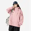Cortavientos de moda estilo coreano e ins, chaqueta con capucha resistente al viento e impermeable para exteriores, corte holgado para hombre y mujer, prenda exterior transpirable