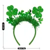 Stock Listo de Fábrica Transfronterizo Amazon Xiyin Temu St. Set de Gafas de Decoración para Fiesta Irlandesa del Día de San Patricio