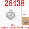 Accesorios de Joyería Básicos Casuales Colgante de Corazón de Perla Cadena de Clavícula Pulsera Hecha a Mano con Accesorios de Aleación Venta Caliente