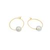 Nueva Surtido de Joyería de Acero Inoxidable: Aretes de Corazón de Perla, Diseños Lindos y Adorables para Niñas, Varios Aretes Delgados, Al por Mayor en Stock