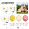 Terno de corrente de balão de margarida retrô transfronteiriça, balão de cor de pele rosa retrô, decoração de festa de aniversário e casamento