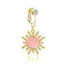 Aros de Ombligo de Mariposa Falsos Perforación Europeos y Americanos Más Vendidos, Anillos de Ombligo de Circonita Sin Perforación, Clips de Oreja de Cartílago Personalizados, Joyería para Piercings