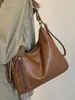 Bolsa Tote de Moda para Viajes de Otoño 2026 Mochila Retro de Gran Capacidad Bolso de Hombro Cruzado Simple de Color Sólido