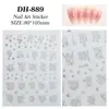 Pegatinas para Uñas Cielo Estrellado Estilo Francés, Líneas Planas Versátiles, Corazones, Estrellas, Pegatinas para Uñas DIY, Accesorios, Estilo Dh