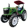 Micro-enxada de tração nas quatro rodas modelo 904, adequada para estufas, pomares, escavação de valas, cultivo do solo, cultivador rotativo, máquina agrícola multifuncional, trator de quatro rodas