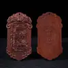 Madeira de Jujuba Fulminada Pêndulo de Carro Feito à Mão Colar Pulseira Acessórios de Joias DIY Token de Presente de Aromaterapia Portátil