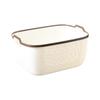 Cesta de Armazenamento Doméstica de Mesa Portátil para Miudezas Padrão Cesta de Armazenamento Multifuncional para Cozinha Banheiro Cesta de Armazenamento Logo Imprimível