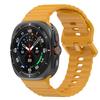 Yue Laiqiang Es Adecuado para Samsung Galaxy Watch8 Ultra2 Puntada Ondulada Hebilla de Color Silicona Samsung 7Ultra