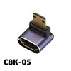 Convertidor Mini/Micro HDMI para Conectar Portátil a Monitor de TV Cámara Adaptador HD