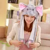 Sombrero de Peluche chiikawa Empleado de Tren Usaqiyka Orejas Wow Móviles Brillante Divertido Sombrero