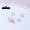 Accesorios para Uñas con Flores de Colores Macaron, Pequeñas Flores Lindas de Resina de Cinco Pétalos para Decoración de Uñas al por Mayor, Uñas Portátiles para DIY