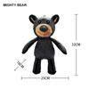 Brinquedo de Pelúcia para Cachorro com Voz Molar Resistente a Mordidas Aliviando Sonolência Companheiro Cão Pequeno Teddy Golden Retriever Suprimentos para Animais de Estimação