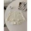Pantalones Cortos de Seguridad Antiexposición Delgados de Seda de Hielo para Mujer, Calzoncillos tipo Boxer Transpirables de Cintura Media, Ropa Interior de Verano para Mujer