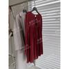 Liquidación 70Suave y Cómodo, Se Puede Usar como Camisón, Vestido de Rayón Suave y Fluido de Longitud Media con Diseño Hueco