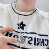 Diseño de Nicho Retro Moda Nacional Colgante para Mujer Seguro y Ruyi Personalidad Candado de la Fortuna Colgante Regalo de Cumpleaños para Bebé