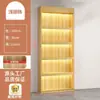 Estantes de Madera, Estantes para Tabaco y Alcohol, Gabinetes de Exhibición de Té Combinados de Pared para Supermercado, Libreros Sencillos, Gabinetes de Exhibición de Múltiples Niveles