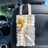 Porta Pañuelos para Respaldo de Asiento de Coche Caja de Pañuelos Divertida para Coche Colgante Monstruo de Dibujos Animados Decoración Interior de Coche