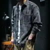2025 Nueva Camisa a Cuadros de Moda para Hombre Casual de Mezclilla Invierno Manga Larga Elegante Madura Casual