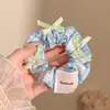 Goma para el pelo azul para mujer, tamaño grande, alta elasticidad, nuevo y elegante accesorio para el pelo de alta gama 2025