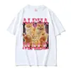 Camisetas Divertidas de Gatito Macho Alfa Meme Ropa para Hombres y Mujeres