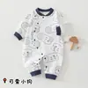 Macacão Bebê Recém-Nascido Roupas de Bebê Algodão Puro Classe A Primavera e Outono Macacão Roupas de Bebê Anxiang