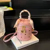 Bolsos Cruzados, Bolsos de Mujer Más Vendidos, Nuevos Bolsos Cubo de Moda de Gama Alta, Bolsos de Hombro Estilo Lujo Ligero Nicho Coreano