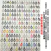 Cuerda elástica de látex tailandés colorida de alta elasticidad de 2.0 cm, accesorio de prenda resistente al desgaste, cuerda elástica para etiquetas y empaques de regalo