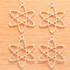 Estrella geométrica estrella de seis puntas Accesorios para joyería DIY Pulsera Llavero Colgante decorativo Colgante L345