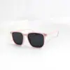 Óculos de Sol Infantis Moda Duas Cores Caixa de Unha de Arroz Óculos de Sol Personalizados Tendência Proteção Solar para Viagem Óculos de Sol com Proteção UV
