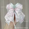 Accesorios Originales de Lazo con Pedrería, Colgantes con Palo de Soporte, Materiales Versátiles para Manualidades, Pines Terminados, Decoraciones Lolita