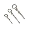 Tornillos de Ojo de Elevación Soldados de Acero Inoxidable, Pernos de Ojo de Elevación, Anillos de Ojo de Elevación, Anillos de Ojo de Elevación con Varilla Roscada Extendida, de Alta Resistencia