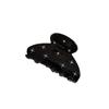 Pinza de agarre avanzada con estrellas y diamantes, pinza de tiburón con ácido acético, pinza para el cabello con menos volumen, media pinza para el cabello, lindos accesorios para el cabello para mujeres.