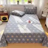 Sábana Individual Estampada de Algodón Puro Amigable con la Piel, Nueva Colección Primavera/Verano 2026, Estampado Jet (Reseñas de compradores disponibles, Tasa de encogimiento reservada)