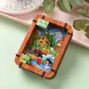 Serie de Madera de HainánImanes para Refrigerador de las Ciudades Sanya HaikouSouvenirs Culturales y Creativos Tendencia NacionalPegatinas Magnéticas de Viaje