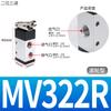 Interruptor Válvula Direcional Rotativa Pneumática Mv-09 Manual Msv86522Tb Válvula Mecânica Mv322Pp 522Eb