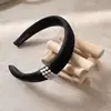 Diadema de Perlas Zhao Lusi Xu Yan Elegante de Gama Alta Diadema de Ala Ancha Moda Femenina Lujo Ligero Versátil Accesorio para el Cabello de Corona Alta