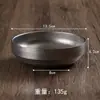 Prato de Condimentos Retrô de Aço Inoxidável com Nove Compartimentos, Prato para Molho de Churrasco, Conjunto de Tigelas para Petiscos Kimchi, Tigela para Molho de Hot Pot, Prato para Sabores