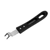 Palanca de Acero Inoxidable para Parrilla de Barbacoa, Levantador de Bandeja de Carbón, Herramienta de Extracción de Sartén de Parrilla, Herramienta de Reemplazo de Carbón para Parrilla de Barbacoa