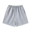 Pantalones Cortos de Rizo Color Niebla Pesada 440g Primavera y Verano 2025 Pantalones de Cinco Puntos Casuales de Moda Callejera Simple Americana Sueltos Marca