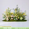 Combinación de Adornos de Flores Artificiales Paisaje de Sala de Estar Interior Planta Artificial Diseño de Ventana Escena de Boda al Aire Libre Paisajismo
