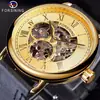 Nuevo Reloj Forsining para Hombre, Moderno, Casual, Clásico, Tendencia, Diseño Hueco, Reloj Mecánico Manual Impermeable
