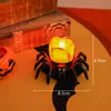 Bestseller transfronterizo Pulsera de Halloween Araña Calabaza Linterna Artículos de decoración Luces de vela electrónicas LED Accesorios de ambiente