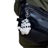 Llavero de Muñeco Perro Pilot Parchal Estilo Ins Adornos Lindos para Colgar en Bolsos Muñeco de Peluche Colgante de Perrito para Bolsos