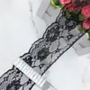 Encaje elástico sin punto suministro accesorios de vestir hechos a mano 910# ancho 7cm